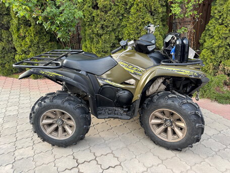 2021 Yamaha Grizzly 700, зелёный, 1181997 рублей, вид 2