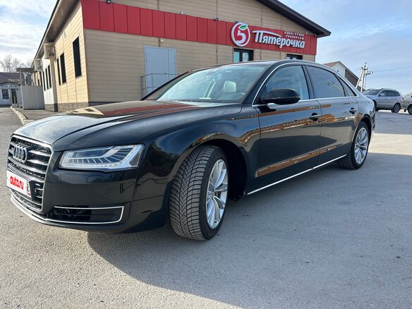 2015 Audi A8 III (D4) Рестайлинг, чёрный, 2750000 рублей - вид 1