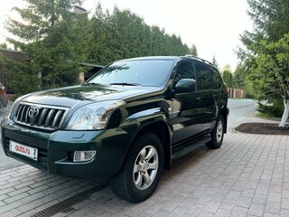 2008 Toyota Land Cruiser Prado 5-speed 120 Series Рестайлинг, зелёный, 3500000 рублей, вид 1