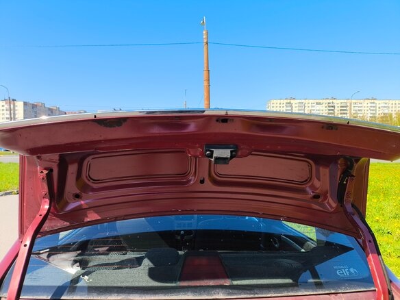 2011 Renault Logan I Рестайлинг, красный, 490000 рублей - вид 4