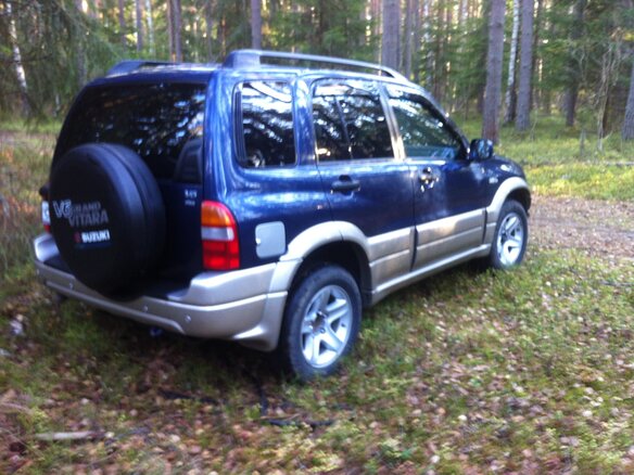 2002 Suzuki Grand Vitara I Рестайлинг, синий - вид 2