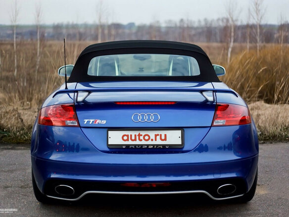 2009 Audi TT RS II (8J), синий - вид 6