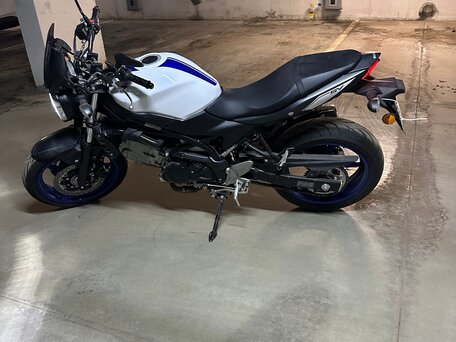 2017 Suzuki SV 650, белый, 550000 рублей, вид 2