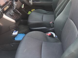 2016 Toyota Wish II Рестайлинг, белый, 1750000 рублей, вид 5