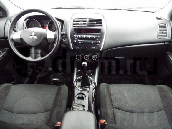 2012 Mitsubishi ASX I, голубой, 1200000 рублей - вид 4
