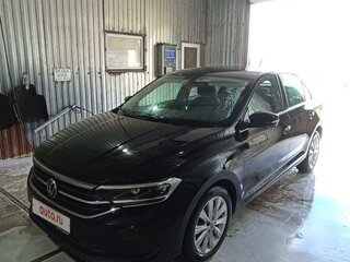 2021 Volkswagen Polo VI, чёрный, 1800000 рублей, вид 1