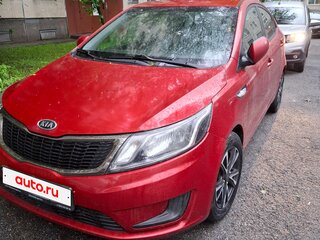 2011 Kia Rio III, красный, 700000 рублей, вид 1