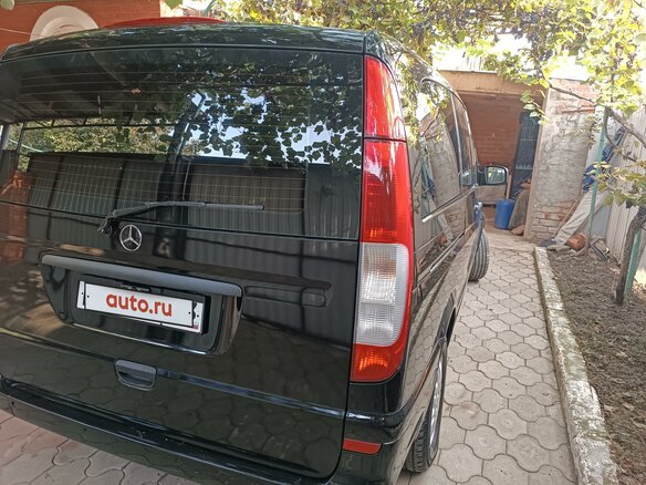 2013 Mercedes-Benz Vito 113 CDI L2 II (W639) Рестайлинг, чёрный, 2100000 рублей - вид 4