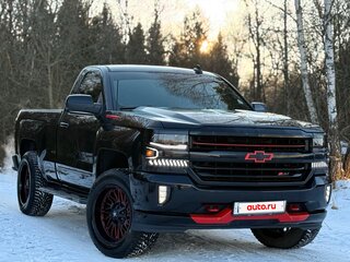 2015 Chevrolet Silverado III (K2XX) Рестайлинг, чёрный, 4450000 рублей, вид 3