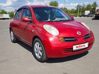 2005 Nissan Micra III (K12), красный, 530000 рублей, вид 3
