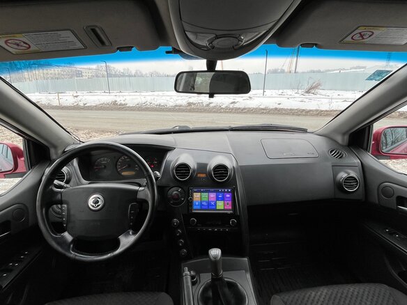 2007 SsangYong Actyon I, красный, 499000 рублей - вид 8
