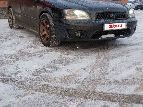 2001 Subaru Legacy GT III, чёрный, 600000 рублей