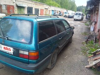 1991 Volkswagen Passat B3, зелёный, 120000 рублей, вид 3
