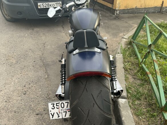 2014 Harley-Davidson V-Rod Muscle, чёрный, 1300000 рублей