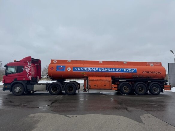 2008 Scania P-series, красный, 3900000 рублей - вид 1
