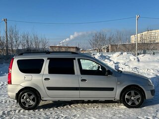 2013 Lada (ВАЗ) Largus I, серебристый, 665000 рублей, вид 4