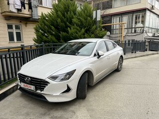 2019 Hyundai Sonata VIII (DN8), белый, 1850000 рублей, вид 1