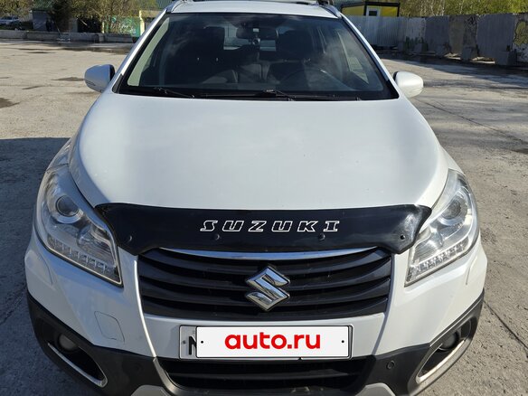 2014 Suzuki SX4 II (S-Cross), белый, 1190000 рублей - вид 12