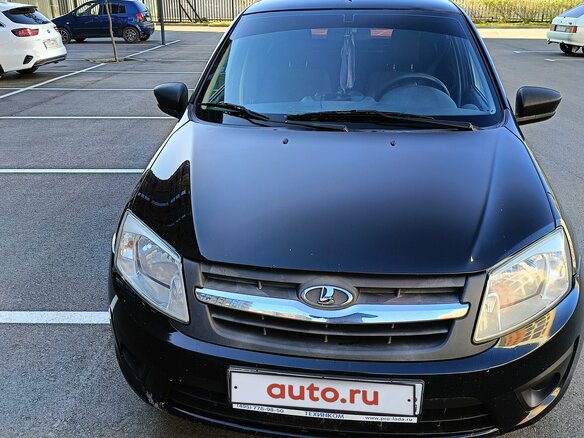 2015 Lada (ВАЗ) Granta I, чёрный, 410000 рублей