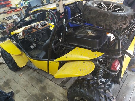 2012 Polar Fox XY500ATV, жёлтый, 750000 рублей, вид 3