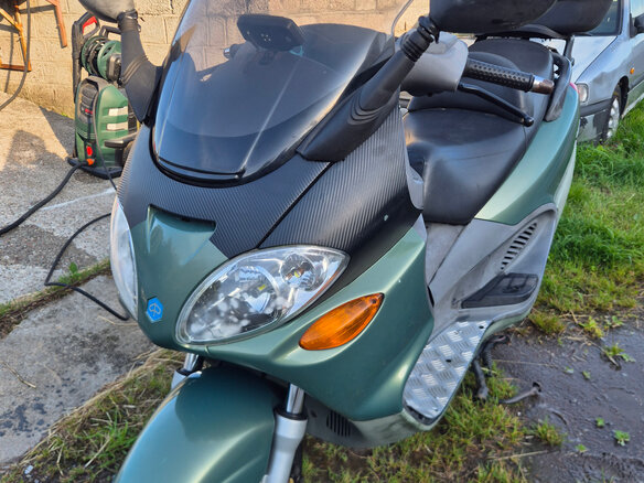 2000 Piaggio X9, зелёный, 155000 рублей - вид 6
