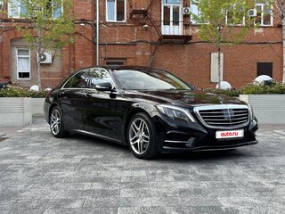 2014 Mercedes-Benz S-Класс 500 Long VI (W222, C217), чёрный, 2390000 рублей, вид 4