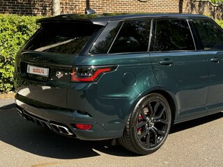 2021 Land Rover Range Rover Sport SVR II Рестайлинг, зелёный, 10500000 рублей, вид 5