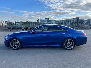 2021 Mercedes-Benz CLS 300 d III (C257) Рестайлинг, синий, 5999000 рублей, вид 4