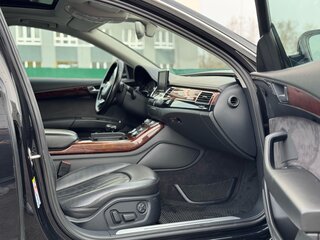 2012 Audi A8 Long III (D4), чёрный, 1750000 рублей, вид 5