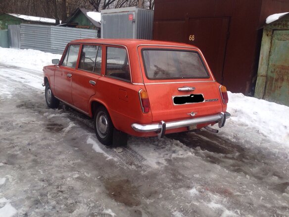 1983 Lada (ВАЗ) 2102, красный - вид 3