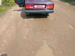 2005 Lada (ВАЗ) 2107, пурпурный, 150000 рублей, вид 4