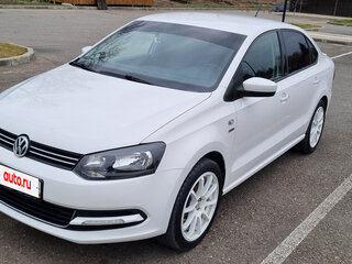 2013 Volkswagen Polo V, белый, 1290000 рублей, вид 1