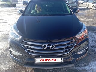 2017 Hyundai Santa Fe III Рестайлинг, чёрный, 1600000 рублей, вид 1