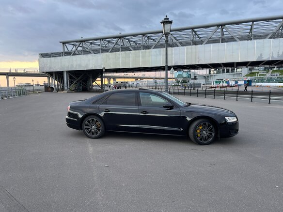 2015 Audi A8 Long III (D4) Рестайлинг, чёрный, 2500000 рублей - вид 11