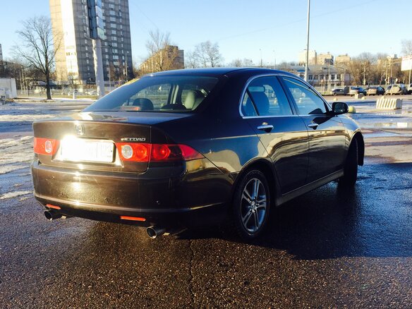 2007 Honda Accord VII Рестайлинг, коричневый - вид 2