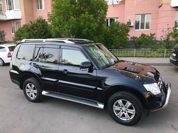 2007 Mitsubishi Pajero IV, чёрный