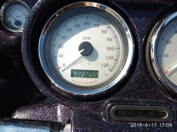 2008 Harley-Davidson Road Glide, фиолетовый - вид 25