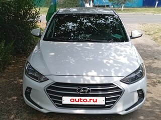2018 Hyundai Elantra VI (AD), белый, 1420000 рублей, вид 1