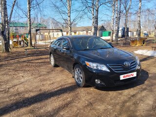 2011 Toyota Camry VI (XV40) Рестайлинг, чёрный, 1350000 рублей, вид 3