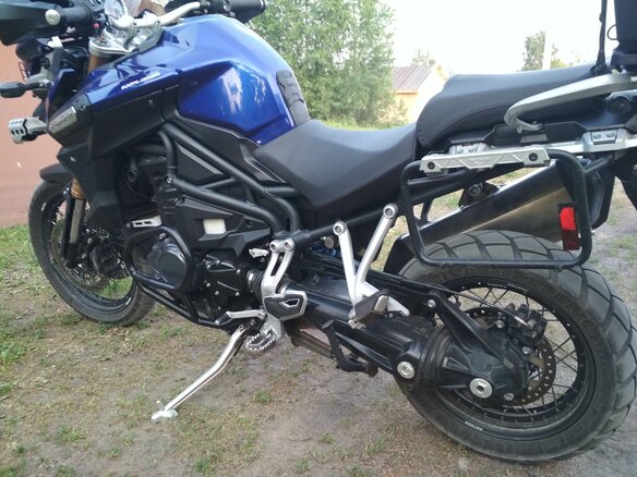 2012 Triumph Tiger Explorer, синий - вид 9