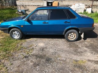 1999 Lada (ВАЗ) 21099, серебристый, 110000 рублей, вид 4