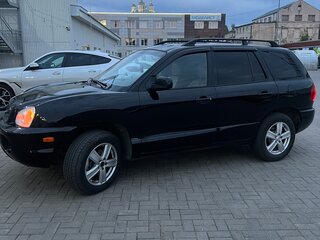 2003 Hyundai Santa Fe I, чёрный, 630000 рублей, вид 3