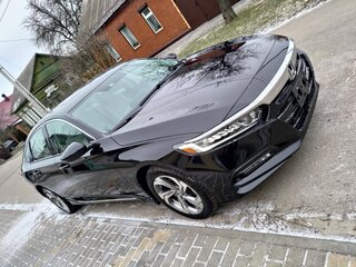 2018 Honda Accord X, чёрный, 1398000 рублей, вид 4