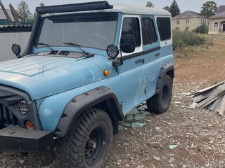 1998 УАЗ 31512, голубой, 500000 рублей, вид 1
