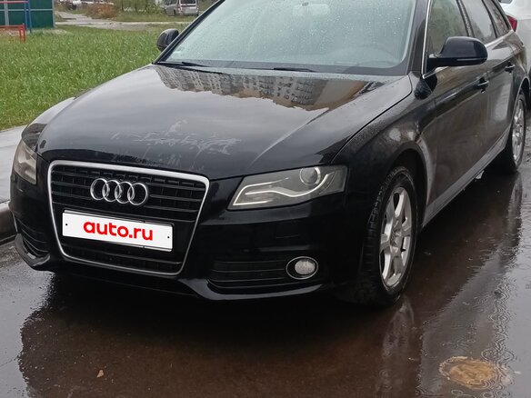 2008 Audi A4 IV (B8), чёрный, 750000 рублей