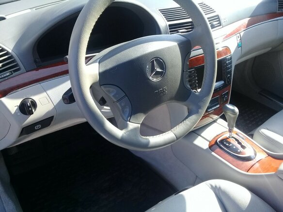 2004 Mercedes-Benz S-Класс 350 IV (W220) Рестайлинг, серебристый, 1650000 рублей - вид 7