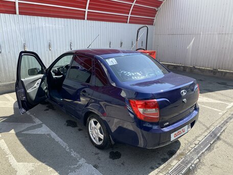 2012 Lada (ВАЗ) Granta I, синий, 470000 рублей, вид 5