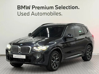 2022 BMW X3 20d xDrive III (G01) Рестайлинг, чёрный, 4500069 рублей, вид 1