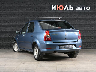 2011 Renault Logan I Рестайлинг, синий, 400000 рублей, вид 3