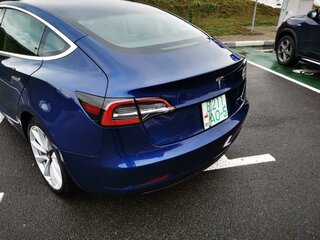 2019 Tesla Model 3 Long Range I, синий, 2700000 рублей, вид 3